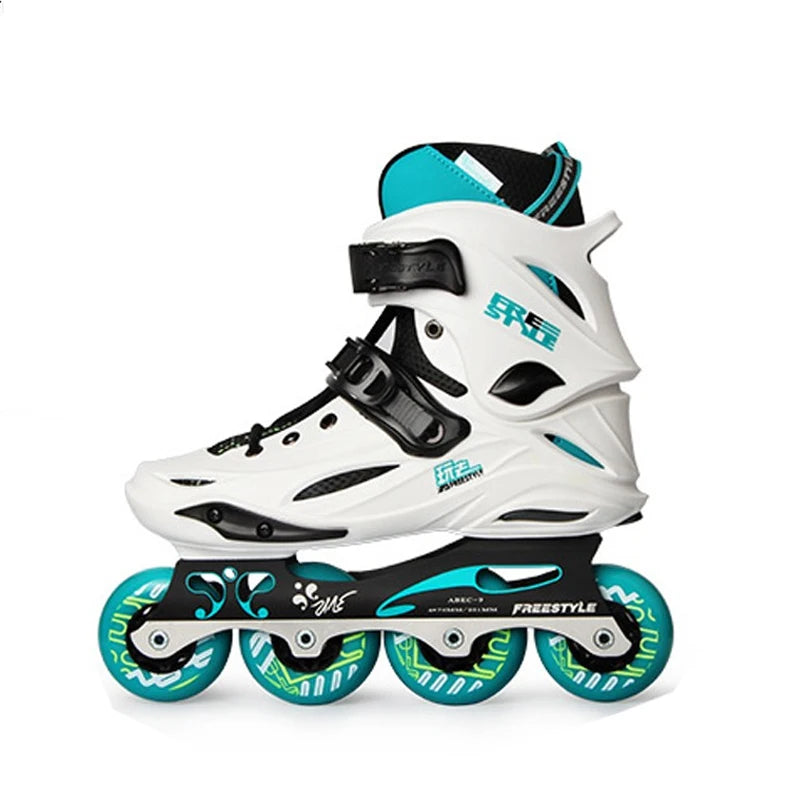 Professional Adult Urban Speed Freestyle Roller Skates Wholesale Fancy Inline Shoes Flat Frequent Flashing Roller