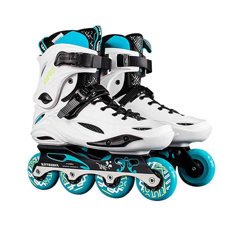 Professional Adult Urban Speed Freestyle Roller Skates Wholesale Fancy Inline Shoes Flat Frequent Flashing Roller