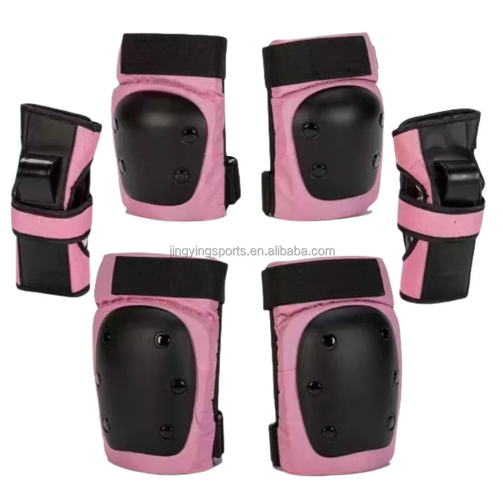 6PCS/Set Elbow Knee Pads Wrist Guard Skateboard Roller Skating Protective Gear Manufacturer