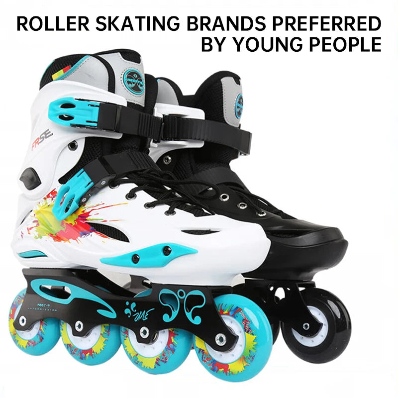 OEM Roller Inline Skates M1 Model Teens Unisex Outdoor Street Professional Adult Fitness Speed Skate Blades PU Wheels Aluminum