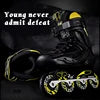 Professional Adult Urban Speed Freestyle Roller Skates Wholesale Fancy Inline Shoes Flat Frequent Flashing Roller
