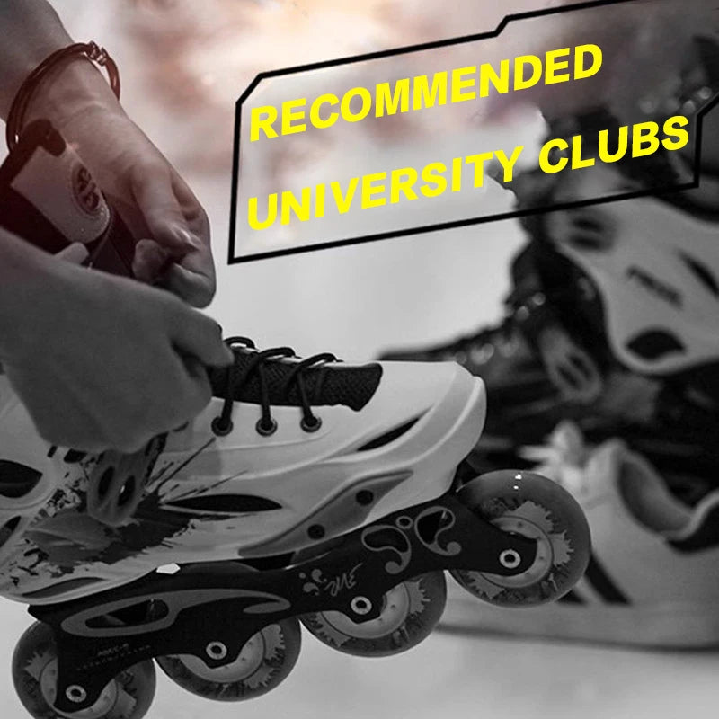 OEM Roller Inline Skates M1 Model Teens Unisex Outdoor Street Professional Adult Fitness Speed Skate Blades PU Wheels Aluminum